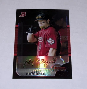 Bowman Chrome Refractor 47 2005 Jeff Bagwell Salón de la fama Astros - Imagen 1 de 1