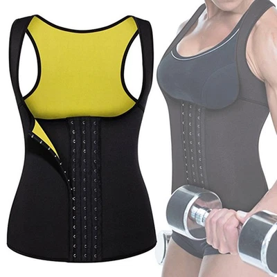 Womens Shapewear Chest Support Court Corset Compression Vest Fitness Body Shaper - Image 1 of 4