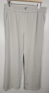 Lululemon Women's Sz. 12 Ivory Wide Leg Pull On Elastic Waist Pants - Picture 1 of 4