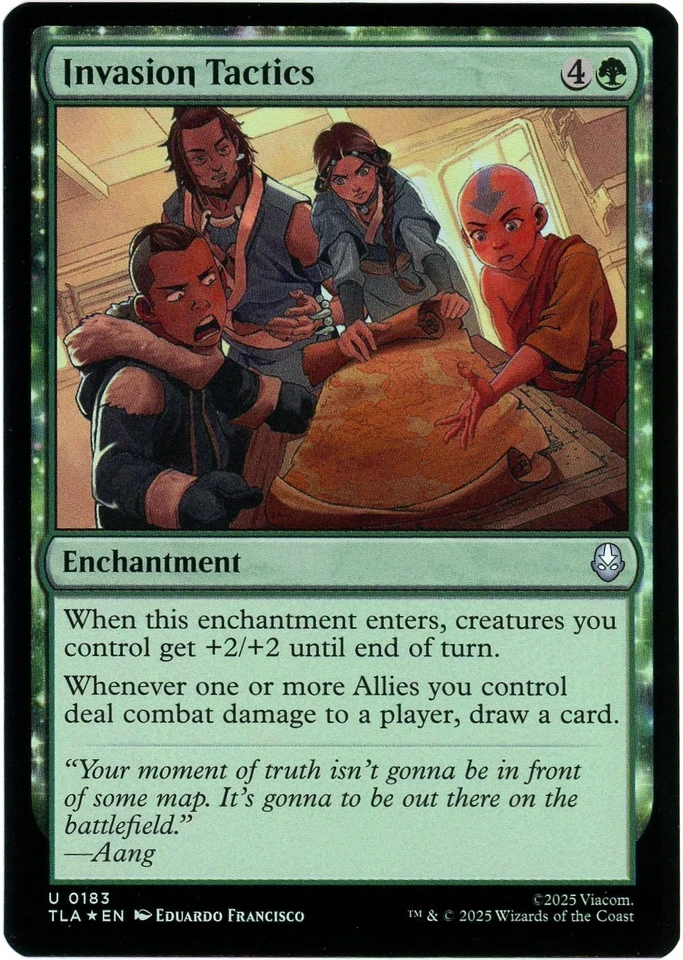Invasion Tactics (Foil) - 0183 - Avatar: The Last Airbender TLA - MTG - NM/M - Image 1 of 1
