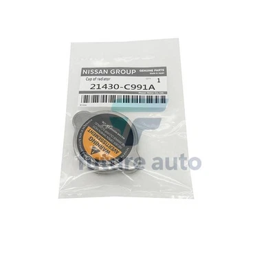 NEW OEM NISSAN PATHFINDER GT-R XTERRA INFINITI M37 QX56 RADIATOR CAP 21430-C991A - Image 1 of 2