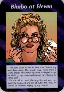 Illuminati 1995 Nuevo Orden Mundial Bimbo a las once - Imagen 1 de 2