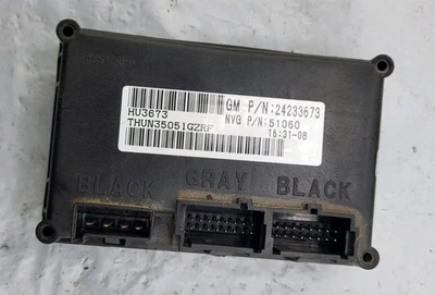 Chevrolet Trailblazer GMC Envoy 2006 2009 módulo de control de caja de transferencia 24233673 Foto 1 de 4