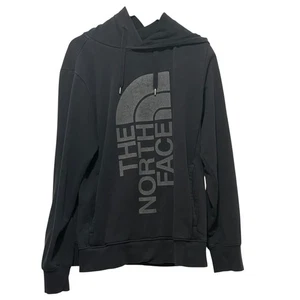 The North Face Hombres Sudadera con Capucha Negra L Logo Gráfico Exterior Sudadera Ropa Activa - Imagen 1 de 7