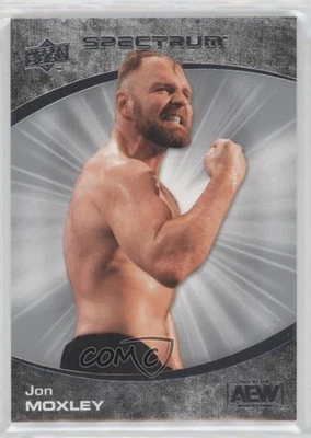 2021 Upper Deck AEW Spectrum Jon Moxley #55 Rookie RC - Image 1 of 2