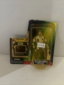 Star Wars Power Hoth Rebel Soldier Freeze Frame Cut Card. - Picture 1 of 1