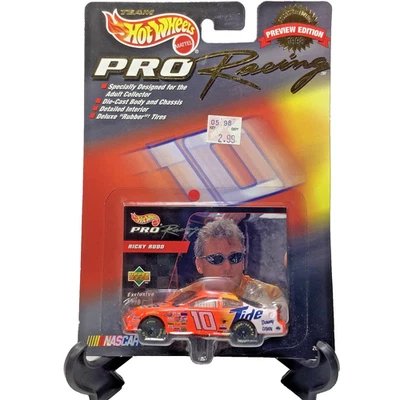 De colección Hot Wheels Pro Racing #10 Ricky Rudd Tide NASCAR 1998 edición de vista previa Foto 1 de 4