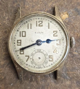 Vintage Elgin Mans Watch Master SUTTON USA Parts/Repair 10K RGP L@@K !!! - Picture 1 of 4