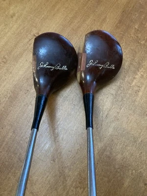 J.C. Higgins Johnny Bulla Signature Model 1-858  Genuine Persimmon #1 & #2 Woods - Image 1 of 4