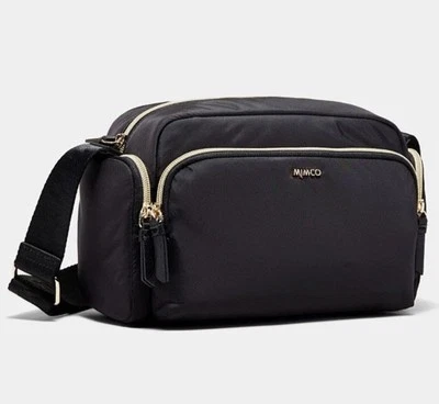 MIMCO Black Bag The Stage Crossbody Handbag Travel Hand Bag BNWT RRP $200 New - image 1 of 4