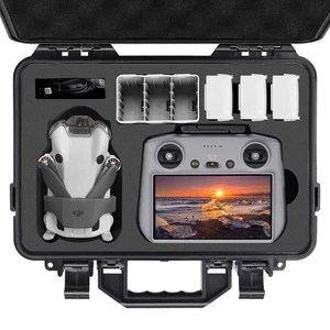 IP67 Waterproof Hard Case for DJI Mini 4 Pro / Mini 3 Pro Drone Fly More Combo - Picture 1 of 7
