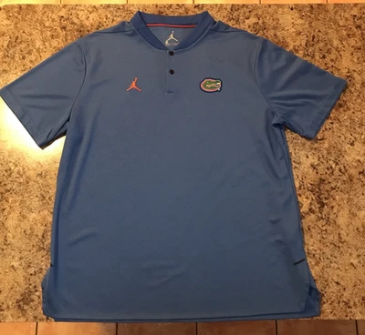 Nike Jordan Florida Gators Shirt Mens Size XL  Blue Jumpman Logo Short Sleeve - Image 1 of 4