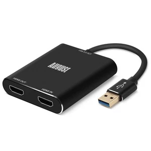 HDMI Capture Card für Streaming & Video Gaming OSB Passthrough - August VGB500 - Bild 1 von 12