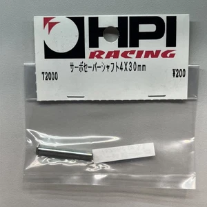 HPI Racing 72000 Servo Saver Steering Rack Shaft 4x30 RS4 Pro2 Pro3 Vintage RC - Picture 1 of 1