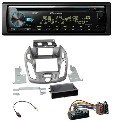 Pioneer DAB MP3 CD USB Bluetooth Autoradio für Ford Transit Connect mit Display - Bild 1 von 4