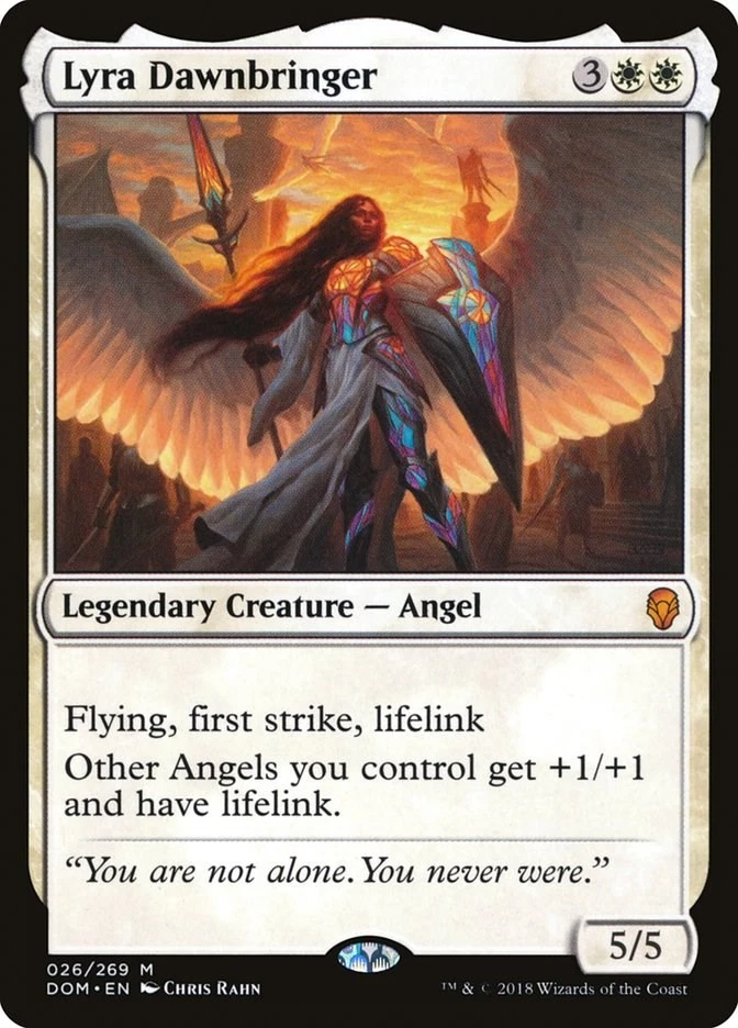 Lyra Dawnbringer 26 LP Normal Dominaria MTG EN - Image 1 of 1