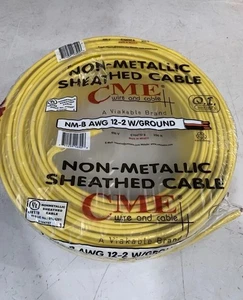 250 ft 12/2 Solid N-MW Indoor Wire Copper - NEW - Picture 1 of 6