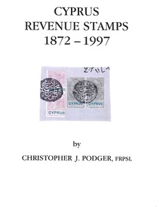 Cyprus Revenue Stamps 1872-1997 By C.J. Podger Author Signed Ex-Libris Sismondo. - Picture 1 of 7