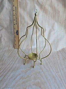 METAL Tealight Candle Holder Color Gold Home Decor 10" TALL - Picture 1 of 7