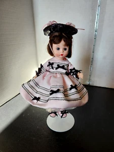 Bambola Madame Alexander Party Dress Wendy Bruna 8" 38112 2004 - Foto 1 di 4