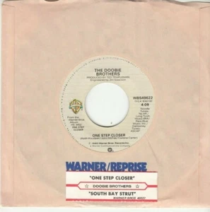 THE DOOBIE BROTHERS - ONE STEP CLOSER - MINT 45 - UNPLAYED NEW - JUKEBOX STRIP - Picture 1 of 2