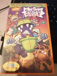 THE RUGRATS MOVIE - VHS VIDEO - NICKELODEON - Picture 1 of 2