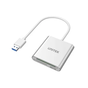 4894160002426 UNITEK Y-9313 Czytnik kart USB 3.2 Gen 1 (3.1 Gen 1) Srebrny UNITEK - Zdjęcie 1 z 1