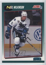 1991-92 Score Rookie and Traded Box Set Neil Wilkinson #8T