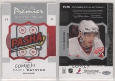 2007-08 O-Pee-Chee Premier Stitchings /199 Pavel Datsyuk #PS-PD