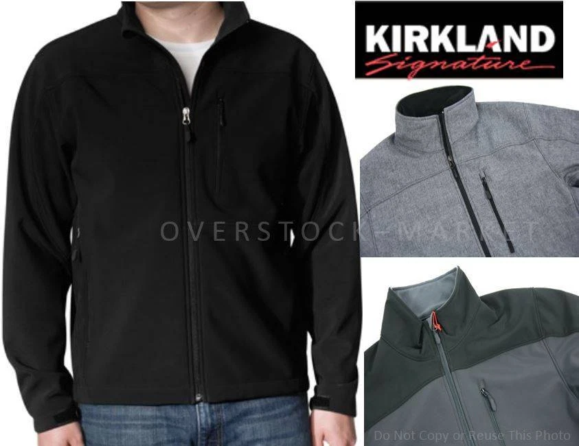 Kirkland Signature Men's 4 Way Stretch Weatherproof Soft Shell Jacket! VARIETY! - Image 1 of 1