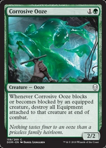 x1 Corrosive Ooze - Dominaria - NM - MTG - Image 1 of 1