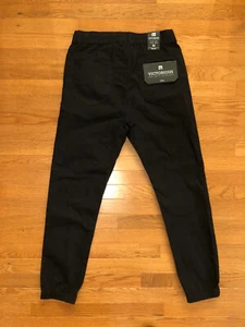 Men's Victorious Drop Crotch Jogger Pants Size Med NWT Black 033 - Picture 1 of 7