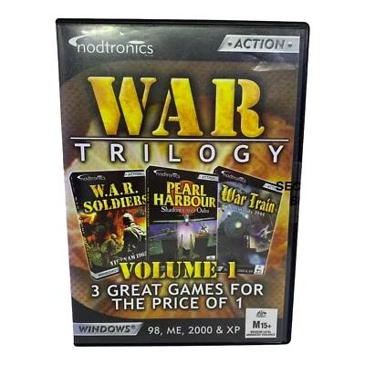 War Trilogy PC Game Set - Pearl Harbour + War Soldiers + War Train - Brand New - Image 1 of 3