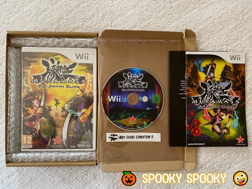 Muramasa The Demon Blade Nintendo Wii - UK PAL VGC CIB - High Quality Packing - Image 1 of 4