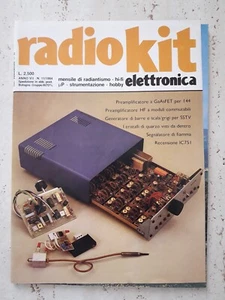 Radio Kit Elettronica N.11 anno 1984 - Segnalatore di fiamma - IC751 - Imagen 1 de 1