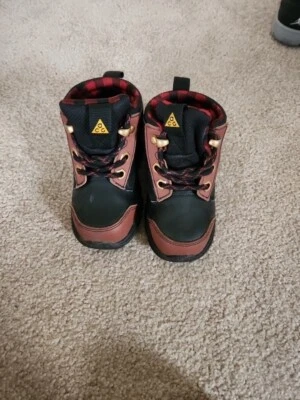 Nike DF Jack ACG Toddlers Boots (535923-001)  Black/Brown Size 7.5 C - Image 1 of 4