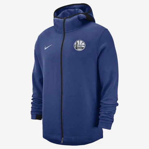 Golden State Warriors Nike Zip Up Hoodie Boys L (Mens S) Cover
