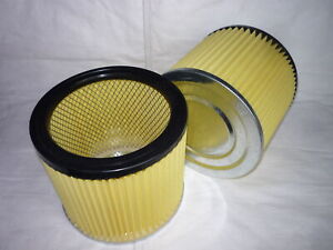 INOX 1400 AS 1400 INO Lamellen Falten Rund Filter gelb für Einhell INOX 1250/1