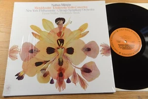 Nathan Milstein Mendelssohn Tchaikovsky Violin Concertos LP Columbia - Imagen 1 de 6
