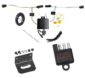 Kit de arnés de cableado de remolque + soporte con probador de luz para Chrysler Pacifica 21-25 - Imagen 1 de 7