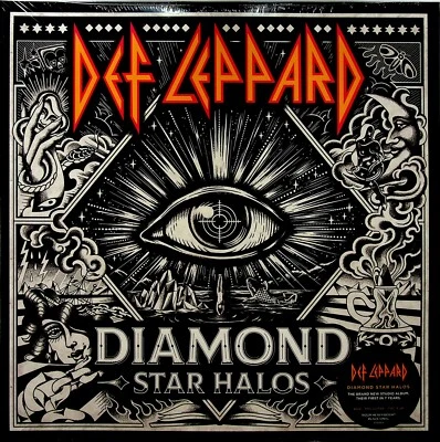 DEF LEPPARD- Diamond Star Halos 2-LP (NEW 180g Vinyl 2022) Hard Rock - Image 1 of 2