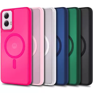 Für Motorola Moto g 5G 2024 / STYLUS / PLAY / POWER Hülle Magsafe Schutz Cover - Bild 1 von 101