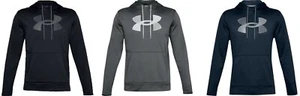 Under Armour Men's UA Fleece Big Logo Pullover Hoodie Sweatshirt M-XXL - Picture 1 of 4