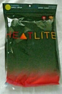 Ladies Base Layer Thermal Shirt Heatlite Hibiscus Sizes S & Large Short Sleeves
