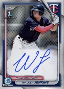 2024 Topps Bowman Auto Chrome Prospect Signature WALKER JENKINS Digital - Picture 1 of 1