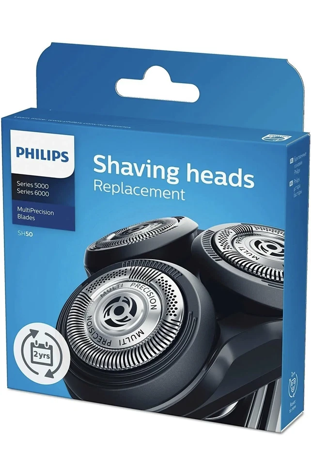 Philips Norelco Shaving Heads Replacement Shaver Series 5000 Sh50