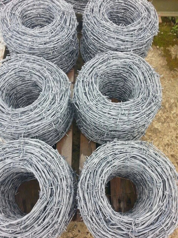 Filo Spinato Spinoso Zincato Metri 200  Filo 1,8 mm Recinzione Pecore  - Immagine 1 di 1