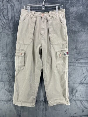 Vintage Y2K Breakdown Baggy Cargo Skater Pants Rare with Deep Pockets 33x30 - Image 1 of 4