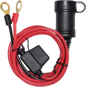 6FT Car Female Cigarette Lighter Plug Socket to Eyelet Terminals 12V Extension C - Picture 1 of 12