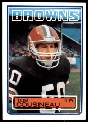 1983 TOPPS TOM COUSINEAU . CLEVELAND BROWNS #246 - Image 1 of 2